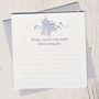 Sparkly Christening Thank You Card Pack, thumbnail 3 of 3