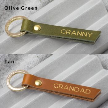 Personalised Key Ring For Granny, 5 of 6