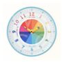 Personalised Crayon Tell The Time Childs Wall Clock, thumbnail 8 of 8