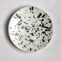 Japanese Handmade Splatterware Plate, thumbnail 3 of 5