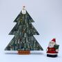 Christmas Tree Handmade Mosaic Ornament, thumbnail 4 of 9