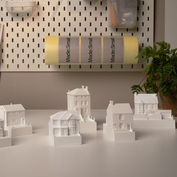 Bespoke 3D Printed Model Of Small Home, 2 of 5