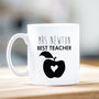Personalised Teacher Mug, Apple Design, thumbnail 1 of 3