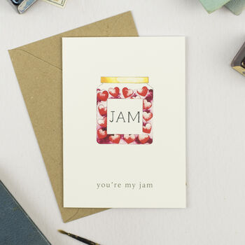 You're My Jam Anniversary Valentines Card, 2 of 2
