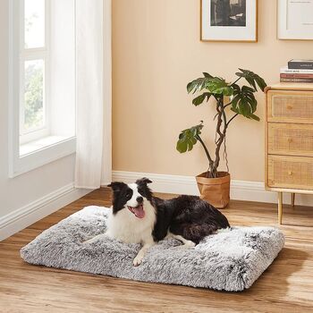 Dog Bed Dog Cushion Fluffy Soft Pet Mat Plush, 2 of 11