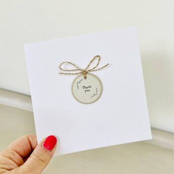 Thank You Card ~ Handmade, 4 of 4
