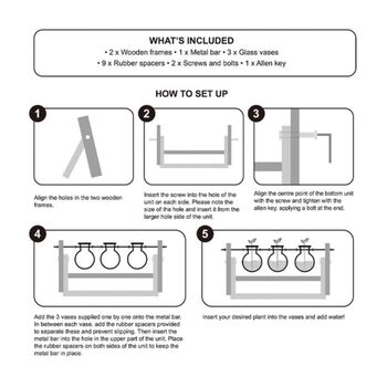 Set Of Three Propagation Vases, 4 of 6