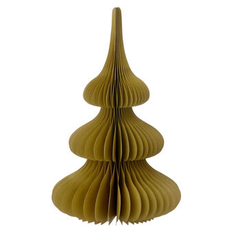 Honeycomb Paper Christmas Tree Decoration, 10 of 12