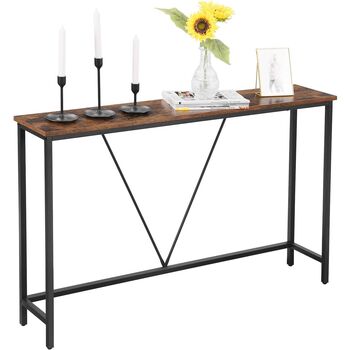 Hallway Table Console Table Sofa Table With Steel Frame, 8 of 10