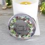 Wreath Scented Christmas Candle For Grandparents, thumbnail 6 of 8
