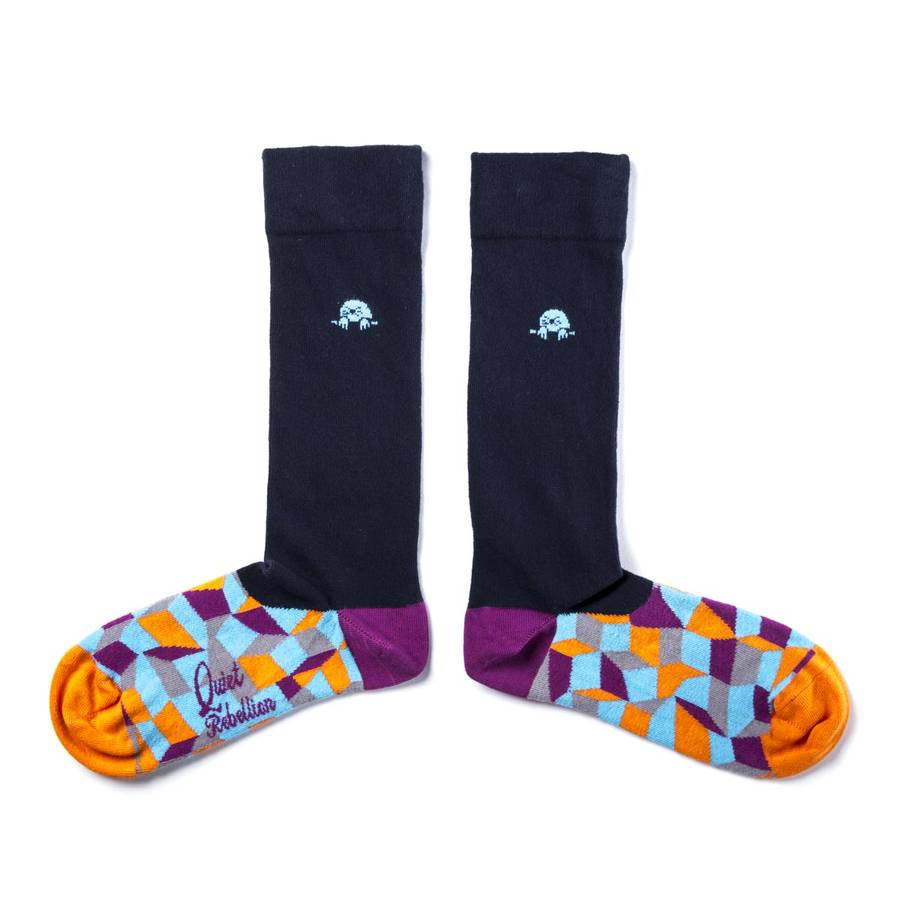 men's picasso socks by quiet rebellion | notonthehighstreet.com