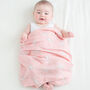 Extra Large Pink Bunny Bamboo Muslin, thumbnail 4 of 7