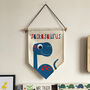Children's Personalised Dinosaur Pennant Flag, thumbnail 5 of 8