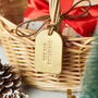 Christmas Eve Basket Label, thumbnail 1 of 6