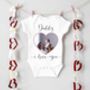 Personalised I Love You Mummy Photo Babygrow Or Sleepsuit, thumbnail 4 of 4