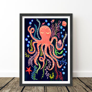 Sea Life Animal Nursery Prints, 8 of 12