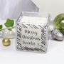 Merry Christmas Scented Square Candle For Family, thumbnail 3 of 12