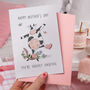 Mother's Day Card For Mum With Funny Cow Design, thumbnail 1 of 3