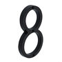 Brass Bee Premium House Numbers Black Finish Five Inch, thumbnail 10 of 11
