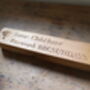 Bespoke Oak Block Novelty Signs, thumbnail 2 of 8