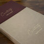 Linen Burgundy 'Creativity' Sketchbook With Sleeve, thumbnail 8 of 8