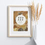 Marbled Neutrals Angel Numbers Art Print, thumbnail 1 of 3