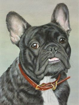 Hand Painted Personalised Pet Portrait, 10 of 12