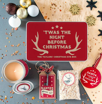 personalised family christmas eve box by the little picture company | notonthehighstreet.com