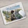 Personalised Wirehaired Pointer Griffon Dog Beach Walk Collection, thumbnail 4 of 7