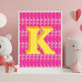 Personalised Letter Wall Print, thumbnail 4 of 12