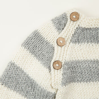 Clover Baby Dress Knitting Kit, 2 of 10