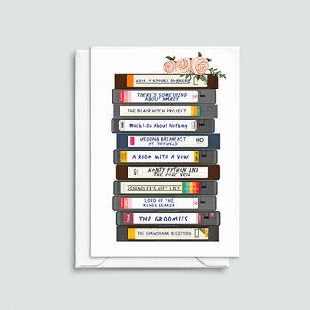 Funny Movie Puns Wedding Card, 3 of 4