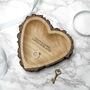 Personalised Wooden Heart Dish, thumbnail 7 of 7