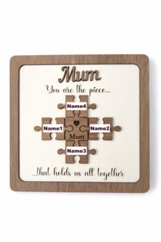 Personalised Mum Puzzle Gift – Mother’s Day And Birthday Family Keepsake, 3 of 4