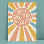 'You Are My Sunshine' Print, thumbnail 1 of 2
