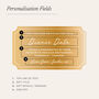 Personalised Acrylic Voucher Keepsake, thumbnail 4 of 4