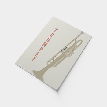 Trumpet Print | Instrument Music Poster, 6 of 10