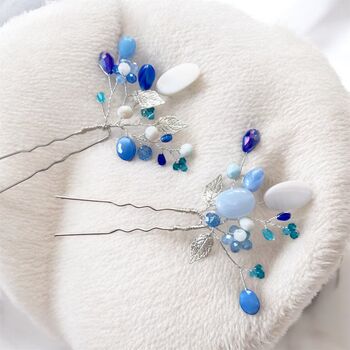 Ocean Whisper Hair Pins, 3 of 7