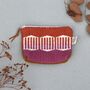 Handwoven Purse Zip Pouch Wallet, thumbnail 3 of 9