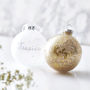 Personalised Sparkle Bauble, thumbnail 1 of 2