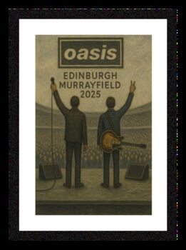 Lowry Style Framed Art Oasis At Edinburgh Murrayfield 2025, 3 of 3