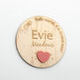 Hello World Baby Name Announcement Plaque Acrylic, thumbnail 12 of 12