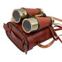 Personalised Bronze Binoculars With Leather Case, thumbnail 9 of 12