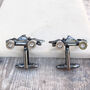 Black Formula One Cufflinks, thumbnail 4 of 5