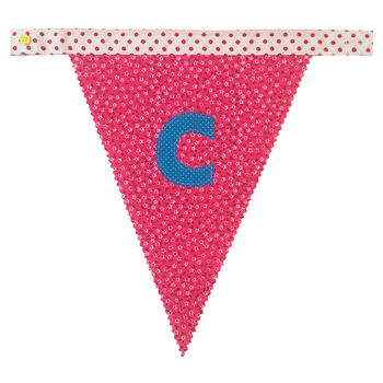 Mis Matched Letter Bunting, 8 of 10