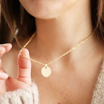 Tiny Duckling Necklace In 18ct Gold Plated Silver, 8 of 12