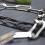 Stainless Steel Link Chain Ot Clasp Bracelet, thumbnail 4 of 8