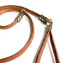 Green Rolled Leather Slip Lead, thumbnail 4 of 4