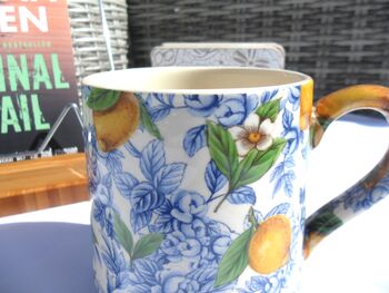 Tankard In Blue Lemon Design, 2 of 12
