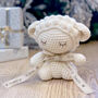 Vintage Personalised Baby Lamb Soft Toy Teddy, thumbnail 1 of 12